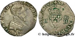 FRANCIS II. COINAGE AT THE NAME OF HENRY II Demi-teston à la tête nue, 3e type 1559 Bordeaux
