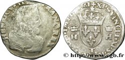 CHARLES IX. COINAGE AT THE NAME OF HENRY II Teston à la tête nue, 1er type 1561 Nantes