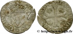 CHARLES X, CARDINAL DE BOURBON Douzain aux deux C, 1er type 1593 Lyon