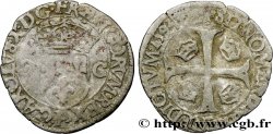 CHARLES X, CARDINAL DE BOURBON Douzain aux deux C, 1er type 1594 Dijon