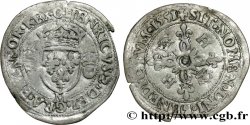 HENRI II Douzain aux croissants 1551 Toulouse