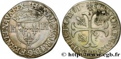 HENRI IV LE GRAND Douzain aux deux H, 2e type 1593 Saint-Lô
