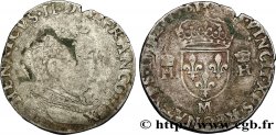 CHARLES IX. MONNAYAGE AU NOM DE HENRI II Teston à la tête nue, 5e type 1561 Toulouse
