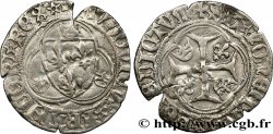 LOUIS XI LE PRUDENT Blanc à la couronne n.d. Saint-Lô