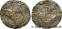 CHARLES VIII Blanc à la couronne n.d. Bourges
