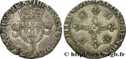 HENRI II Douzain aux croissants 1558 Rouen