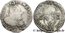 HENRI III Teston, 3e type 1575 Nantes