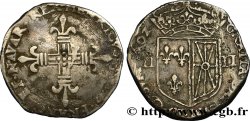 HENRI IV LE GRAND Quart d écu de Navarre 1602 Saint-Palais