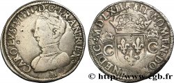 CHARLES IX Teston, 2e type 1562 Toulouse