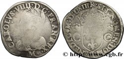 CHARLES IX Teston, 2e type 1563 (MDLXIII) Toulouse