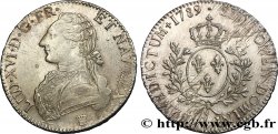 LOUIS XVI Écu aux branches d olivier 1789 Limoges
