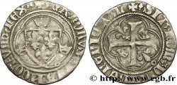 CHARLES VII LE VICTORIEUX Blanc à la couronne n.d. La Rochelle