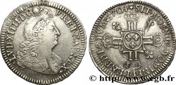 LOUIS XIV LE GRAND OU LE ROI SOLEIL Demi-écu aux huit L, 2e type 1704 Nantes