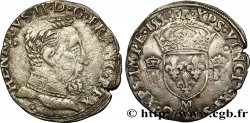 HENRI II Teston à la tête nue, 5e type 1554 Toulouse