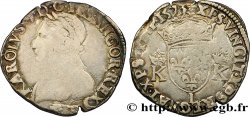CHARLES IX Teston, 4e type 1573 Bayonne