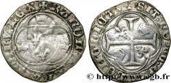 CHARLES VIII Blanc à la couronne n.d. Poitiers