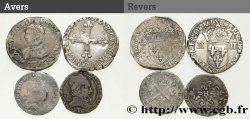 LOTS Lot de 4 monnaies royales en argent n.d. s.l.