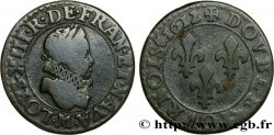 LOUIS XIII LE JUSTE Double tournois 1612 Toulouse
