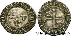 CHARLES VII LE VICTORIEUX Petit blanc aux trois lis n.d. Lyon