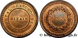 CONFIANCE (MONNAIES DE...) Dixain de Rochon 1791 Lyon