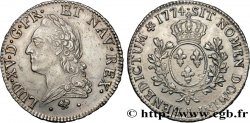 LOUIS XV DIT LE BIEN AIMÉ Écu aux branches d’olivier, buste lauré 1774 Bayonne