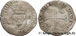 HENRI III Douzain aux deux H, 1er type 1589 Lyon
