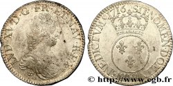LOUIS XV THE WELL-BELOVED Écu dit vertugadin 1716 Amiens