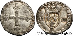 HENRI III Quart d écu, croix de face 1583 Bayonne