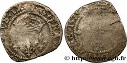 HENRY III. COINAGE AT THE NAME OF CHARLES IX Double sol parisis, 1er type 1575 Montpellier