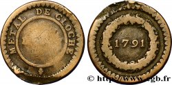 REVOLUTION COINAGE Dixain de Rochon 1791 Lyon