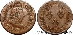 HENRY III Double tournois, 1er type de Paris 1578 Paris, Moulin des Étuves
