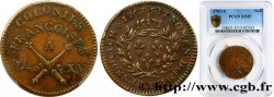 LOUIS XV  THE WELL-BELOVED  Sol des colonies françoises 1767 Paris XF45