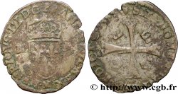LIGUE. COINAGE AT THE NAME OF HENRY III Douzain aux deux H, 1er type 1594 Toulouse