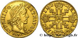 LOUIS XIII LE JUSTE Demi-louis d or aux huit L (effigie de Jean Warin) 1642 Paris, Monnaie du Louvre