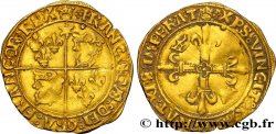 FRANÇOIS IER LE RESTAURATEUR DES LETTRES Écu d or au soleil du Dauphiné, 4e type 21/07/1519 Crémieu