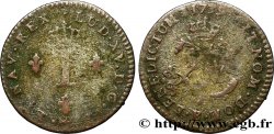 LOUIS XV DIT LE BIEN AIMÉ Double sol de billon 1739 Orléans
