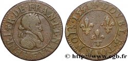 HENRY IV Double tournois, 2e type de Châlons-sur-Marne 1592 Châlons-en-Champagne