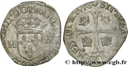HENRI III Douzain aux deux H, 1er type 1576 Troyes
