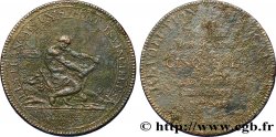REVOLUTION COINAGE / CONFIANCE (MONNAIES DE…) Monneron de 5 sols à l Hercule, frappe médaille 1792 Birmingham, Soho