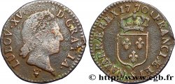 LOUIS XV DIT LE BIEN AIMÉ Demi-sol dit “à la vieille tête” 1770 Reims