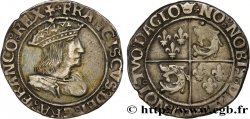 FRANÇOIS IER LE RESTAURATEUR DES LETTRES Teston du Dauphiné, 1er type n.d. Crémieu