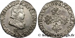 LOUIS XIII  Demi-franc 1623 Rouen AU/AU