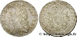 LOUIS XV THE WELL-BELOVED Demi-écu dit à la vieille tête 1773 Limoges