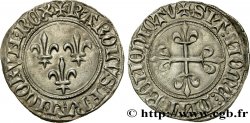 CHARLES VI  THE MAD  OR  THE WELL-BELOVED  Gros aux lis n.d. Rouen AU