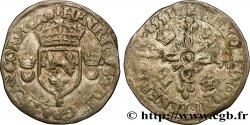 HENRI II Douzain aux croissants 1551 Angers