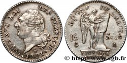 LOUIS XVI 15 sols dit  au génie , type FRANÇOIS 1791 Paris fVZ