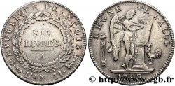 LA CONVENTION Six livres dit au génie 1793 Paris