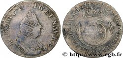 LOUIS XIV  THE SUN KING  Seizième d écu de Flandre aux palmes 1694 Lille F