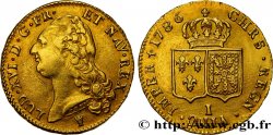 LOUIS XVI Double louis d’or aux écus accolés 1786 Limoges