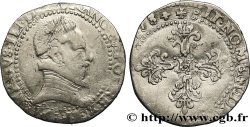 HENRI III Demi-franc au col plat 1578 La Rochelle
